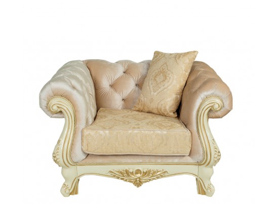 Мягкая мебель Ассоль, крем золото