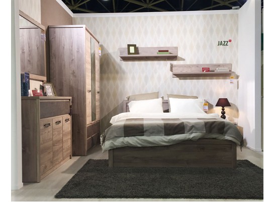 Джаз, Кровать двуспальная 120,140,160 с основанием