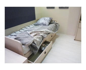 Кровать 90-2 Магеллан (сосна винтаж)