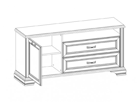 Тумба RTV 1D2SN Монако