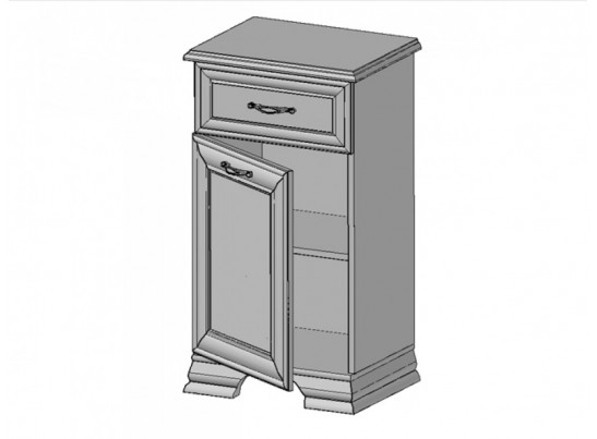 Тумба 1D1S Тиффани