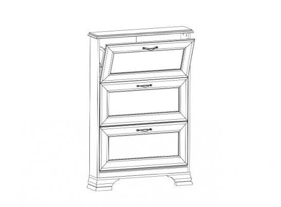 Тумба для обуви 3D Тиффани Тумба для обуви 3D Тиффани