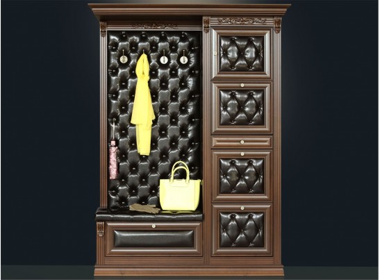 Вешалка с обувным шкафом Благо Б5.16-21