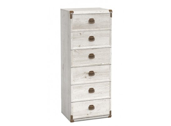 Комод 6-ящиков ИНДИАНА JКОМ 6S