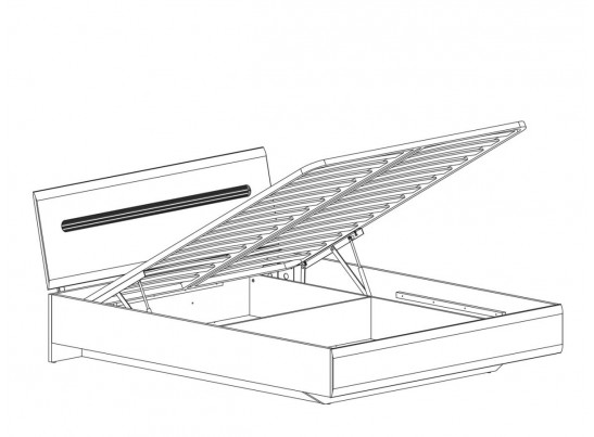 Кровать с подъёмным механизмом S205-LOZ 160 AZTECA