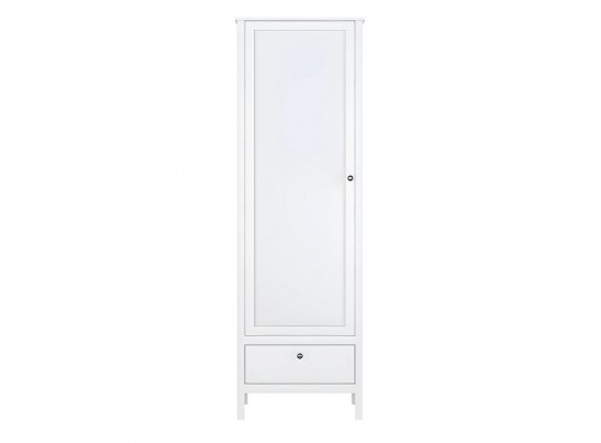 Шкаф Эва белый REG1D1S/200