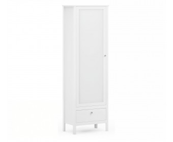 Шкаф Эва белый REG1D1S/200