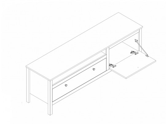 Гостиная HELGA, белый