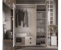 Шкаф Индиана сосна каньон JSZF3D2S