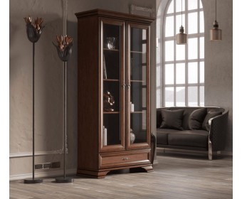 Витрина Кентаки каштан REG2W1S
