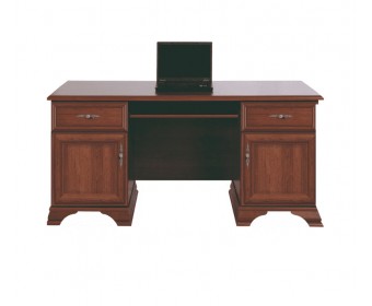 Стол письменный Кентаки каштан BIU2D2S