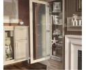 Тумба-витрина Классик глиняный серый KOM1W1D1B