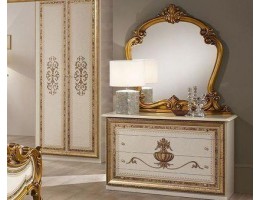 Комод  с зеркалом "Анита" (беж.)