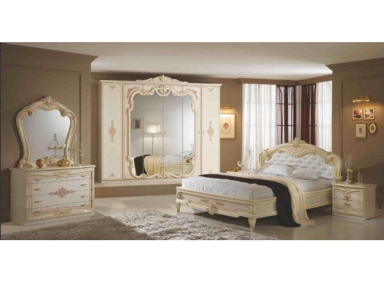 Комод с зеркалом "Диана" (беж.)