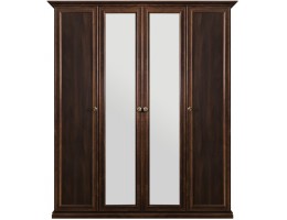 Шкаф 4-х ств (2+2) с зеркалом "Афина" караваджо