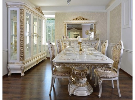 Стул Алсу белый глянец