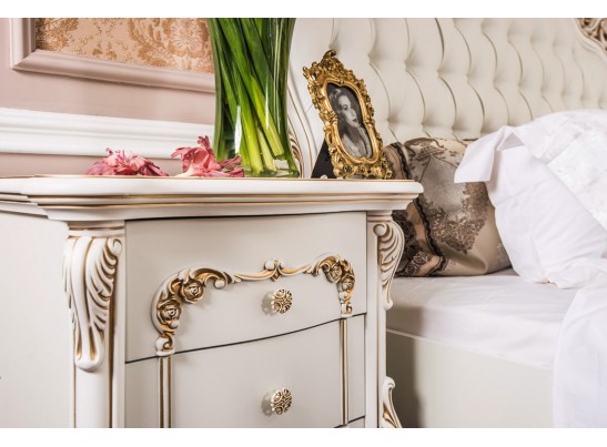 Тумба прикроватная Анна Мария, белая