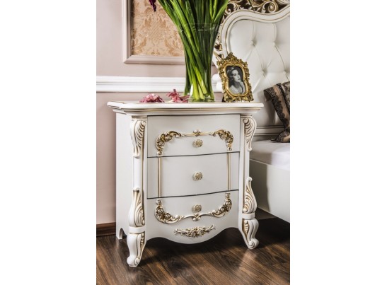 Тумба прикроватная Анна Мария, белая
