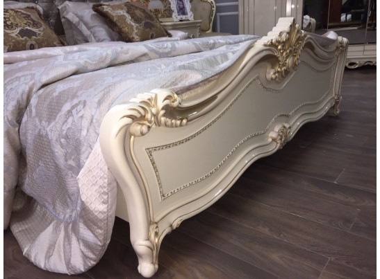 Спальня Джоконда с 6и дверным шкафом (крем глянец)