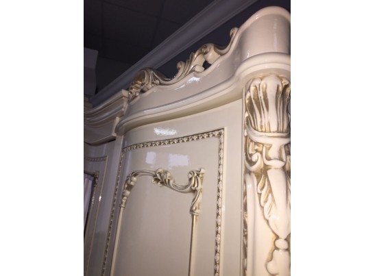 Спальня Джоконда с 6и дверным шкафом (крем глянец)