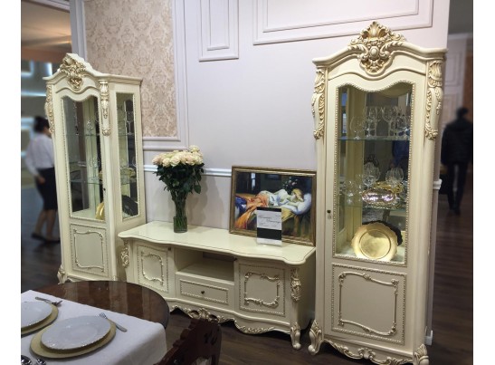 Гостиная «Джоконда» (крем глянец)