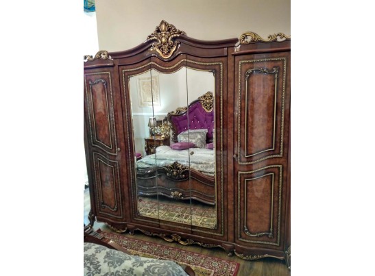 Шкаф 6-створчатый Джоконда (корень дуба)