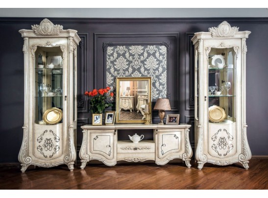 Витрина правая Марселла корень ясеня