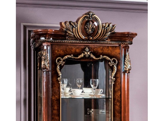 Витрина левая Марселла корень дуба