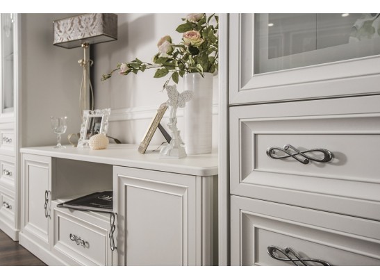 Тумба ТВ Мишель, белая