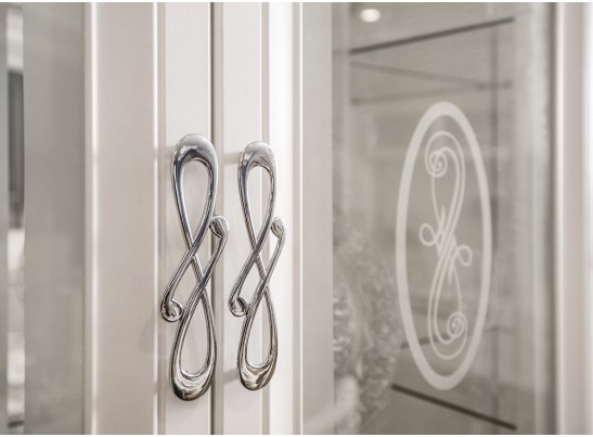 Гостиная Мишель 1+2, белая матовая