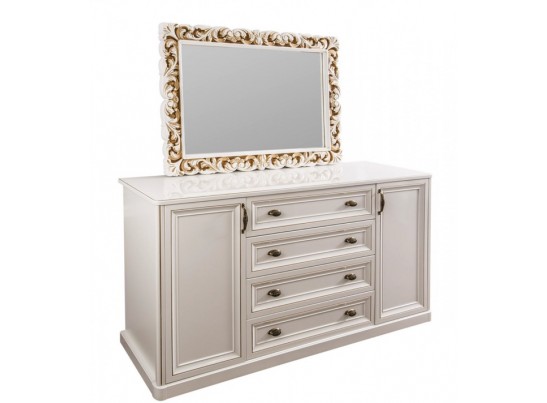 Комод Натали, белый глянец