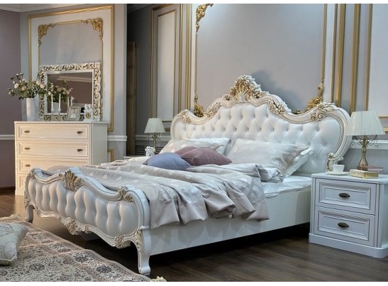 Шкаф 6-створчатый с зеркалами Натали, белый Шкаф 6-створчатый с зеркалами Натали, белый