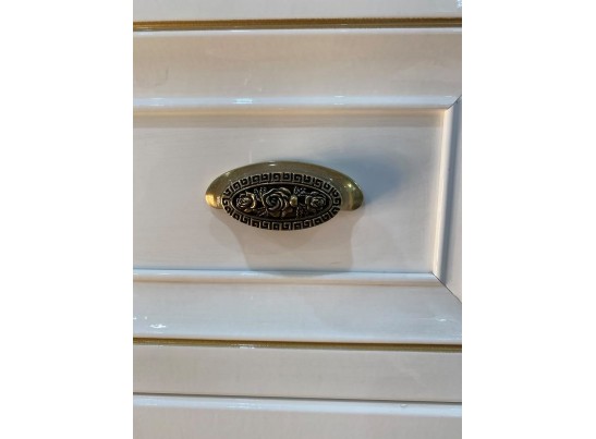 Комод узкий Натали, белый