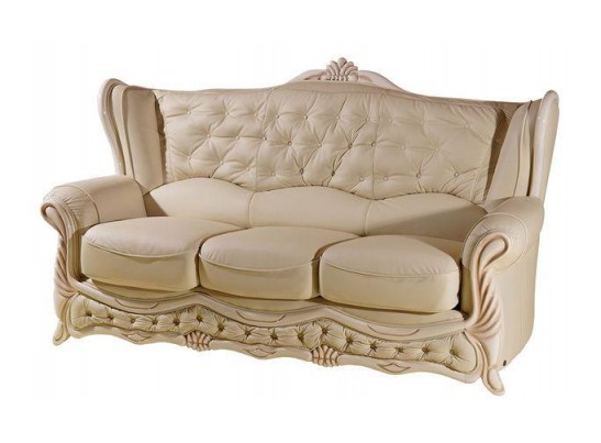 Диван трехместный "ПРАГА" (нат. кожа)