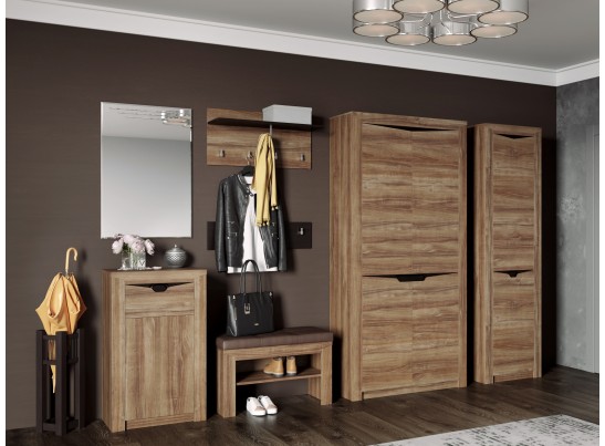 Тумба с дверцами и ящиком Соренто