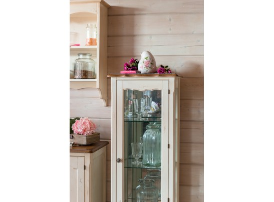 Витрина (низкая) ST9319 (белая карамель)