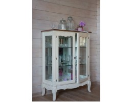 Витрина (двойная) ST9318 (белая карамель)