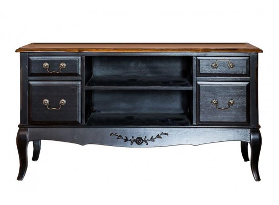 Тумба под ТВ ST9128N (черный сапфир)