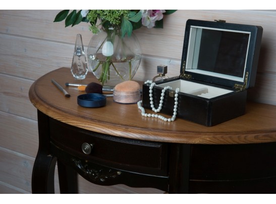 Консоль овальная ST9124N (черный сапфир)