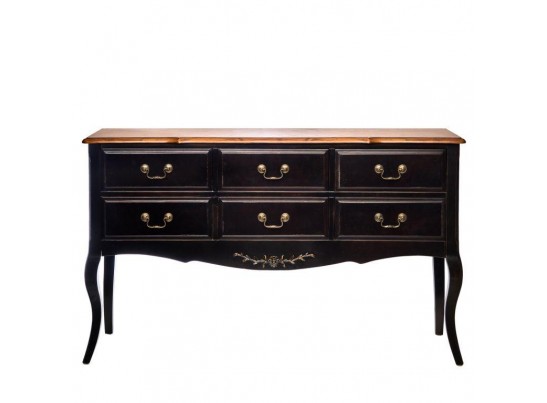 Консоль 6 ящиков ST9158N (черный сапфир)