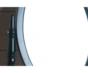 Макияжный столик с зеркалом ST9121N (черный сапфир)
