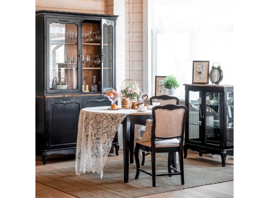 Витрина двойная ST9118N (черный сапфир)