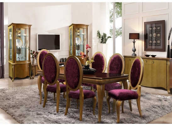 Стол обеденный Давиль из массива дуба ММ-126-24