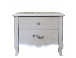Тумба прикроватная Лаура с двумя ящиками ММ-267-03