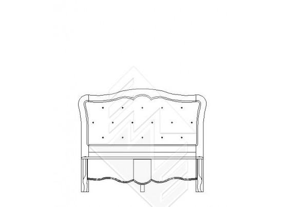 Кровать Лаура без каркаса с мягким изголовьем 120х200 ММ-267-02/12Б-1
