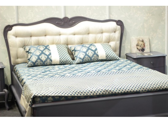 Спальня Мокко из натурального дерева, цвет изабелла