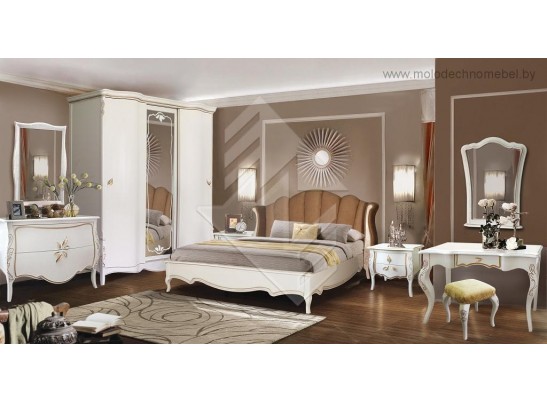 Кровать Трио с низким изножьем ММ-277-02/18Б-2