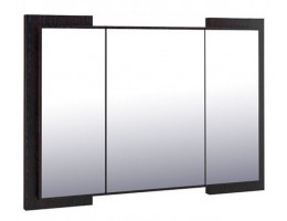 Зеркало настенное Барселона МН-115-08, дуб ниагара/белый глянец