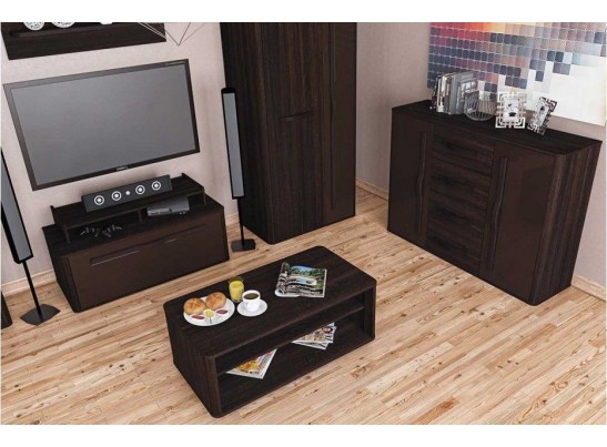 Шкаф со штангой Браво МН-127-01, орех шоколадный