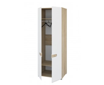 Шкаф двухдверный Леонардо МН-026-22, белый
